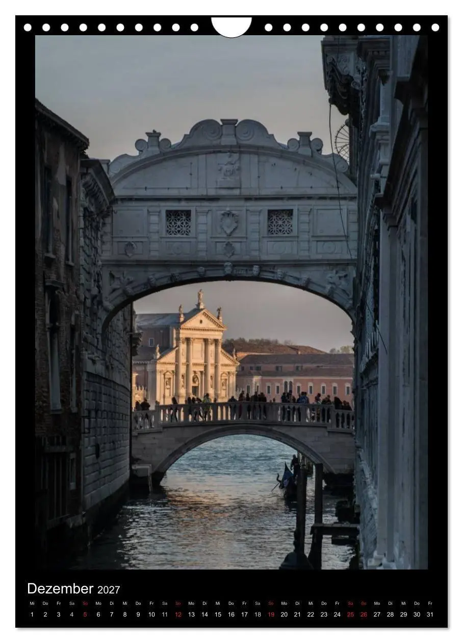 Bild: 9783594126905 | "Venedig - La Romantica" (Wandkalender 2027 DIN A4 hoch), CALVENDO...