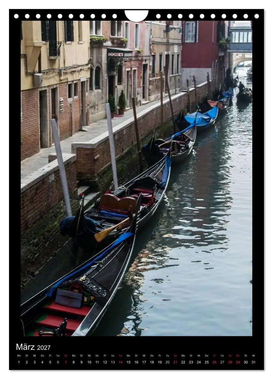 Bild: 9783594126905 | "Venedig - La Romantica" (Wandkalender 2027 DIN A4 hoch), CALVENDO...
