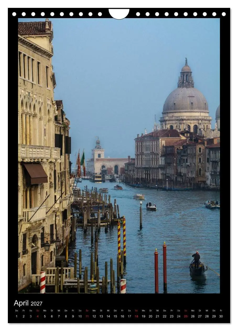 Bild: 9783594126905 | "Venedig - La Romantica" (Wandkalender 2027 DIN A4 hoch), CALVENDO...