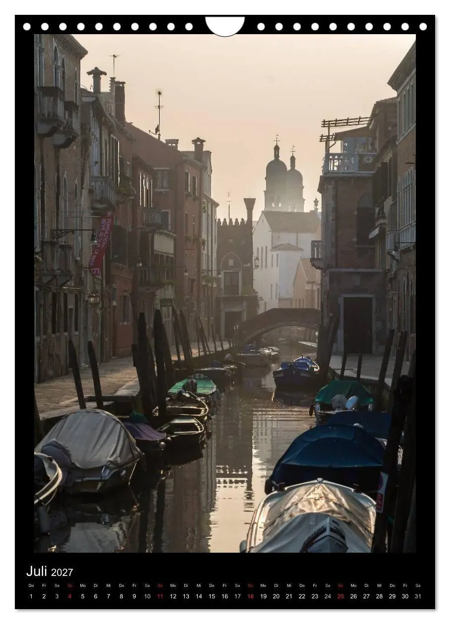 Bild: 9783594126905 | "Venedig - La Romantica" (Wandkalender 2027 DIN A4 hoch), CALVENDO...