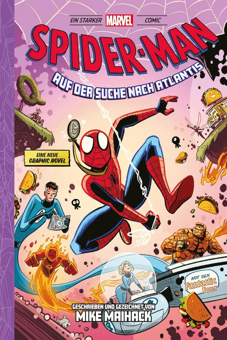 Cover: 9783741636905 | Spider-Man: Auf der Suche nach Atlantis | Mike Maihack | Taschenbuch