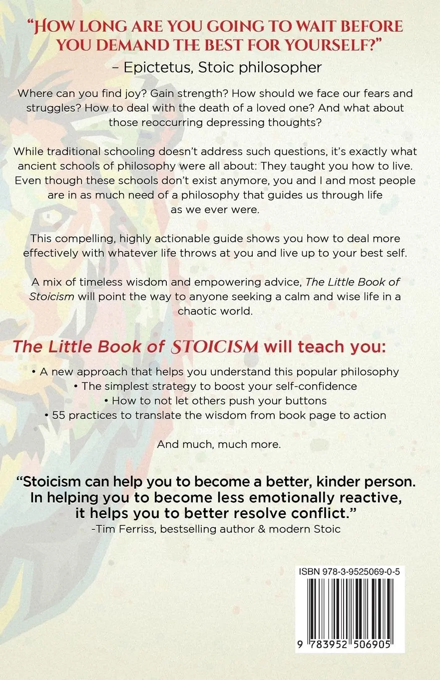 Rückseite: 9783952506905 | The Little Book of Stoicism | Jonas Salzgeber | Taschenbuch | Englisch