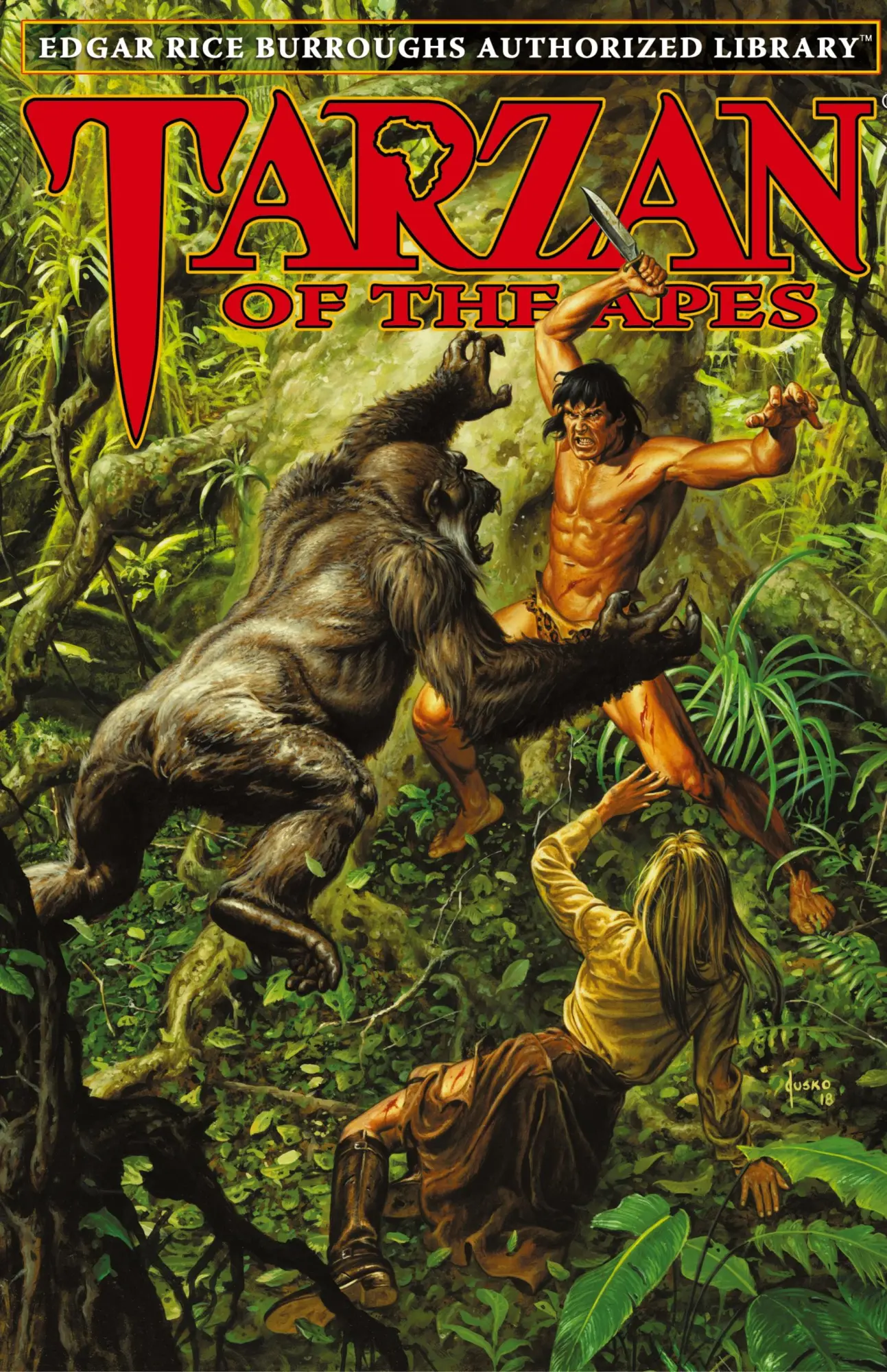 Cover: 9781951537005 | Tarzan of the Apes | Edgar Rice Burroughs Authorized Library | Buch