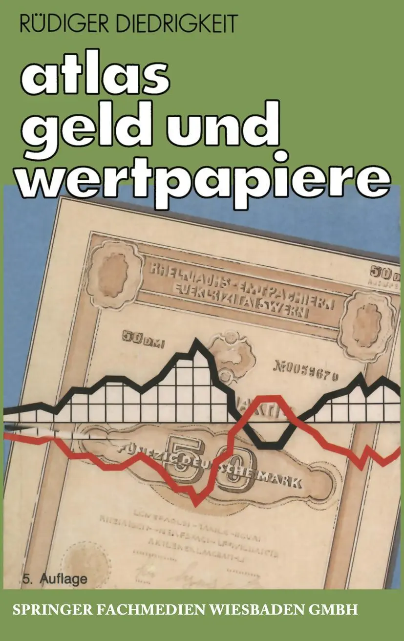 Cover: 9783409597005 | Atlas Geld und Wertpapiere | Rüdiger Diedrigkeit | Taschenbuch | iv