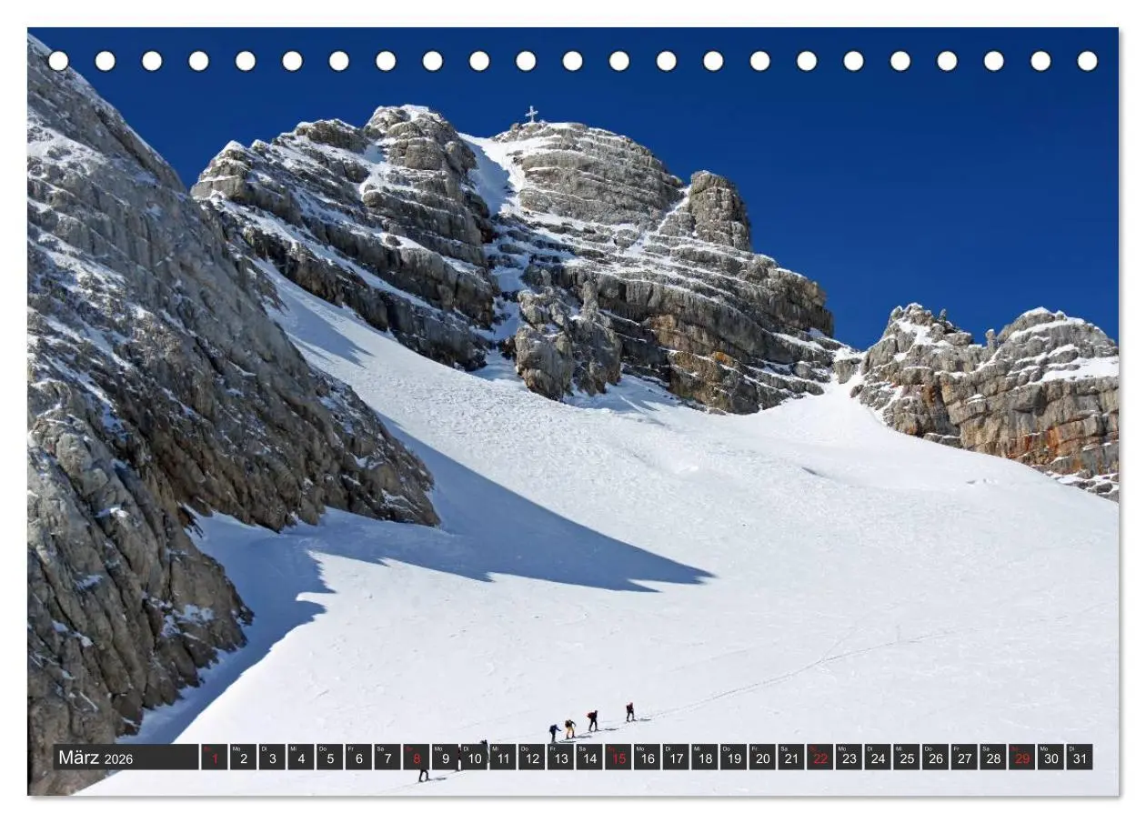 Bild: 9783457947005 | Der Hohe Dachstein (Tischkalender 2026 DIN A5 quer), CALVENDO...