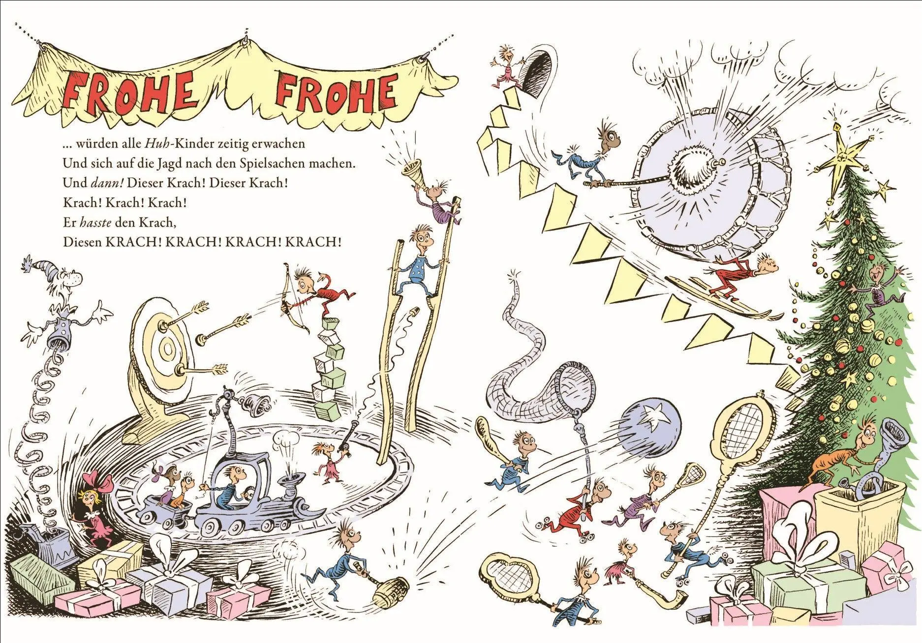 Bild: 9783956147005 | Der Grinch | oder die geklauten Geschenke Vierfarbige Ausgabe | Seuss