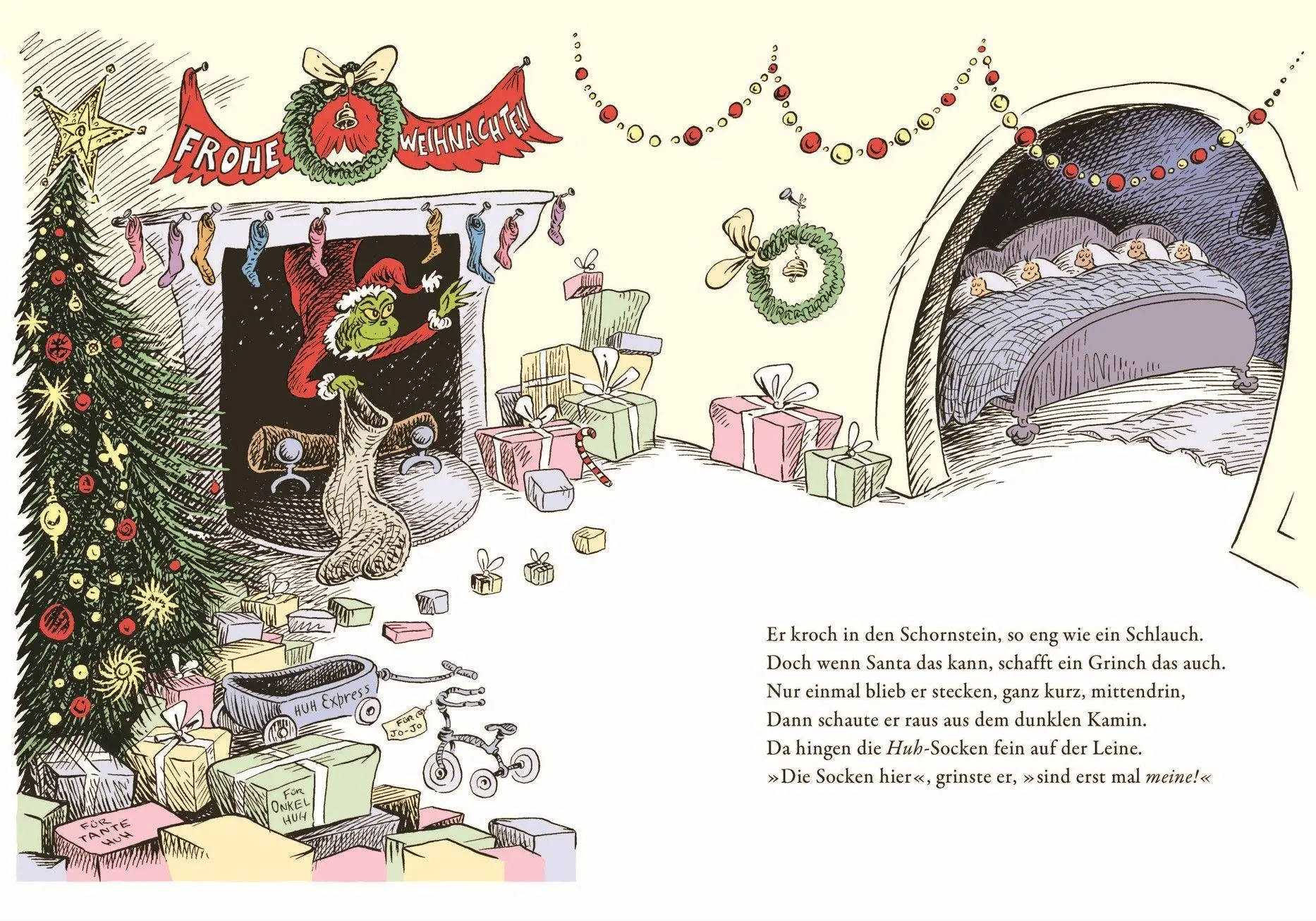 Bild: 9783956147005 | Der Grinch | oder die geklauten Geschenke Vierfarbige Ausgabe | Seuss