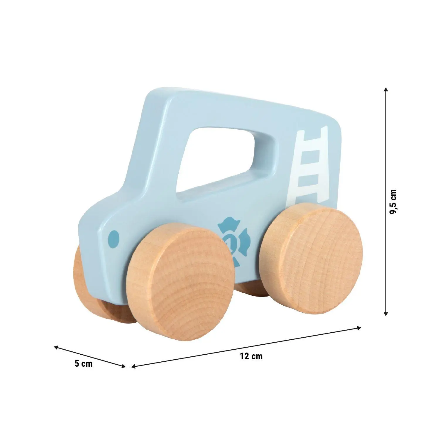 Bild: 4020972127105 | Schiebeauto blau | 12710 | Deutsch | 2025 | small foot GmbH &amp; Co. KG