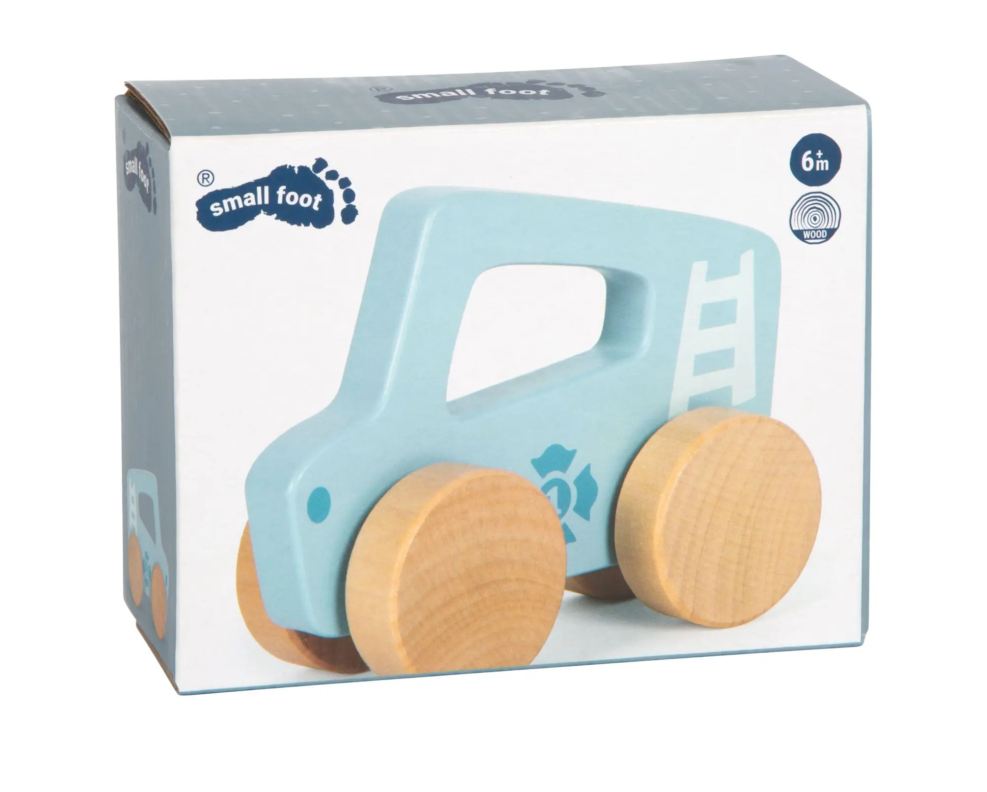 Bild: 4020972127105 | Schiebeauto blau | 12710 | Deutsch | 2025 | small foot GmbH &amp; Co. KG