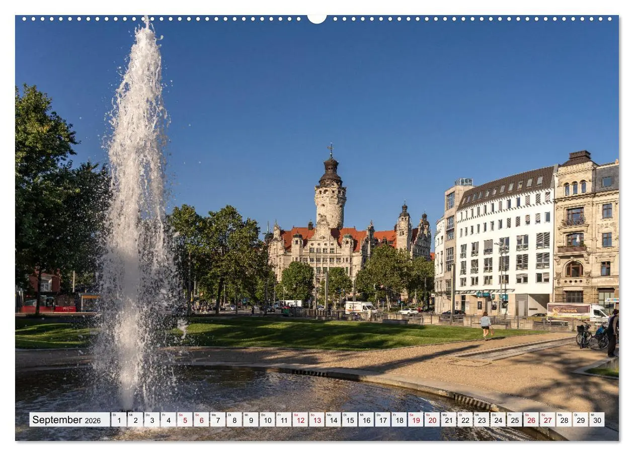 Bild: 9783457487105 | Sachsen - Leipzig (hochwertiger Premium Wandkalender 2026 DIN A2...