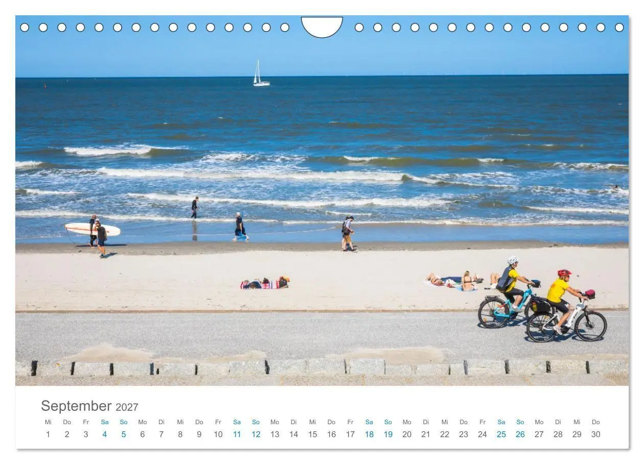 Bild: 9783569047105 | Norderney Sehnsuchtskalender (Wandkalender 2027 DIN A4 quer),...