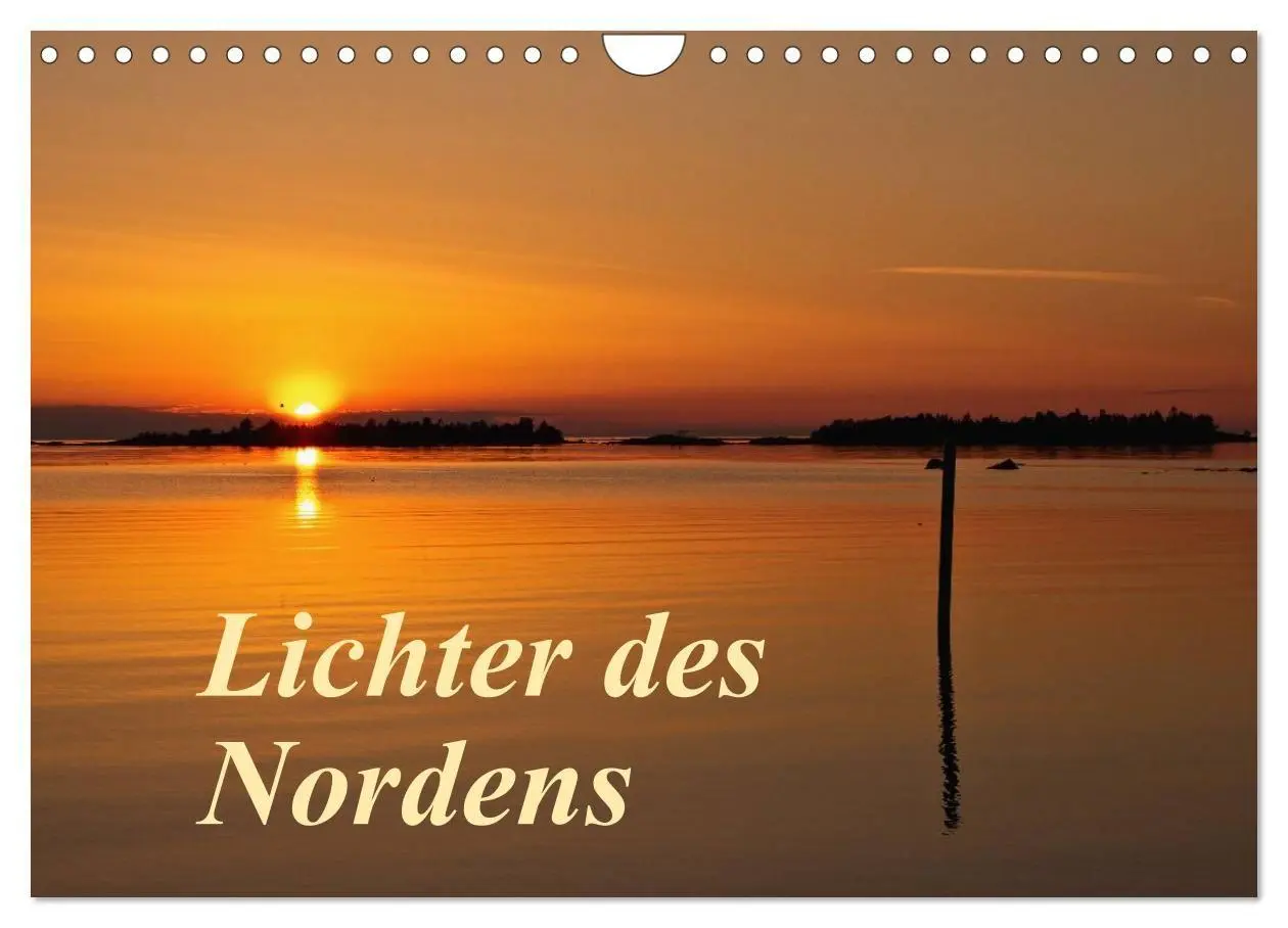 Cover: 9783594177105 | Lichter des Nordens (Wandkalender 2027 DIN A4 quer), CALVENDO...