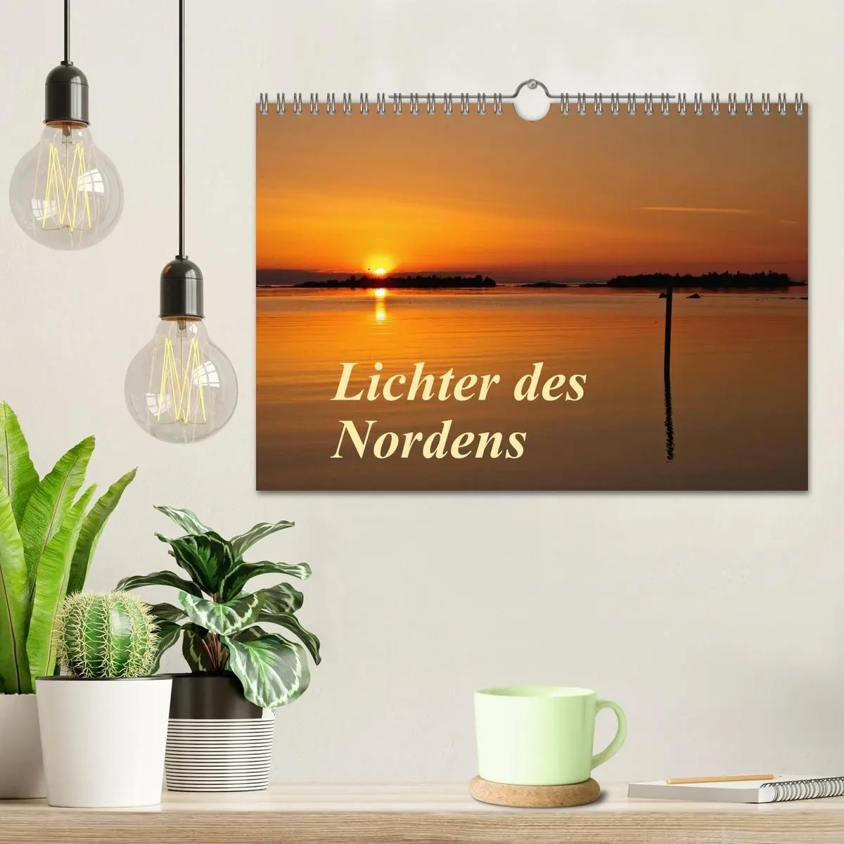 Bild: 9783594177105 | Lichter des Nordens (Wandkalender 2027 DIN A4 quer), CALVENDO...