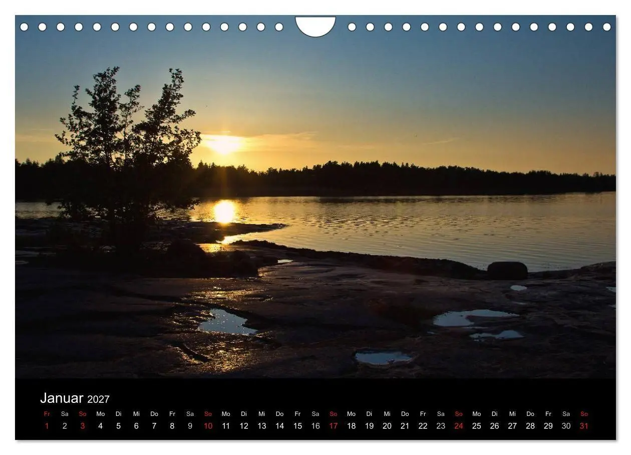 Bild: 9783594177105 | Lichter des Nordens (Wandkalender 2027 DIN A4 quer), CALVENDO...