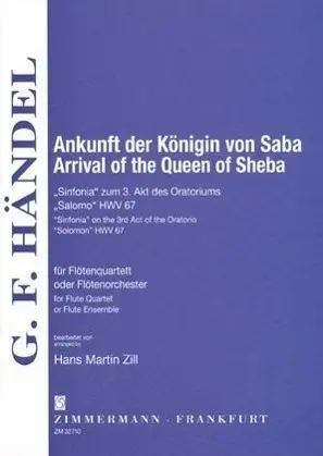 Cover: 9790010327105 | Arrival Of The Queen Of Sheba | Georg Friedrich Händel (u. a.) | Buch