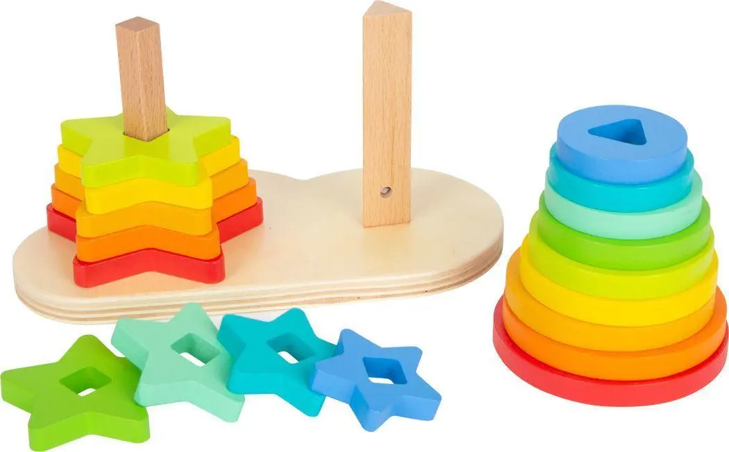 Bild: 4020972117205 | Steckspiel Regenbogen | small foot | Spiel | 11720 | Deutsch | 2023