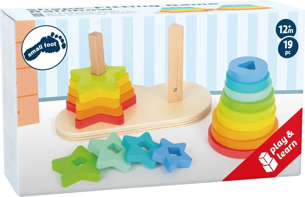 Bild: 4020972117205 | Steckspiel Regenbogen | small foot | Spiel | 11720 | Deutsch | 2023