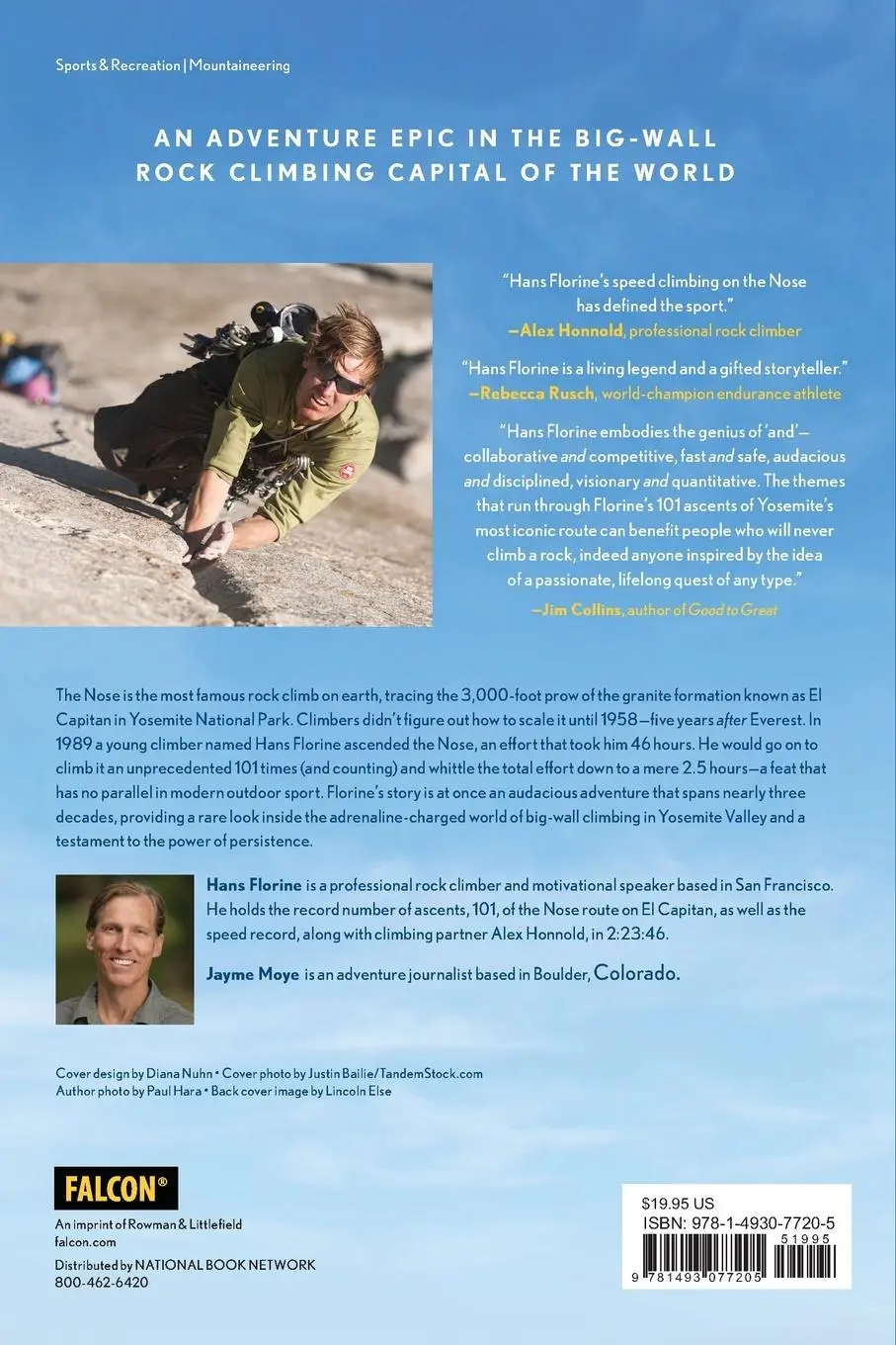 Rückseite: 9781493077205 | On the Nose | A Lifelong Obsession with Yosemite's Most Iconic Climb