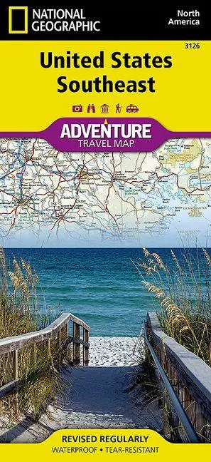 Cover: 9781566957205 | United States, Southeast Map | National Geographic Maps | (Land-)Karte