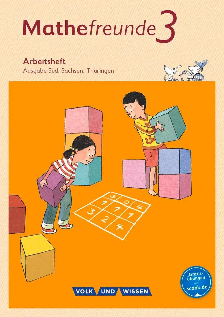 Cover: 9783060837205 | Mathefreunde 3. Schuljahr. Arbeitsheft Süd | Edmund Wallis | Buch