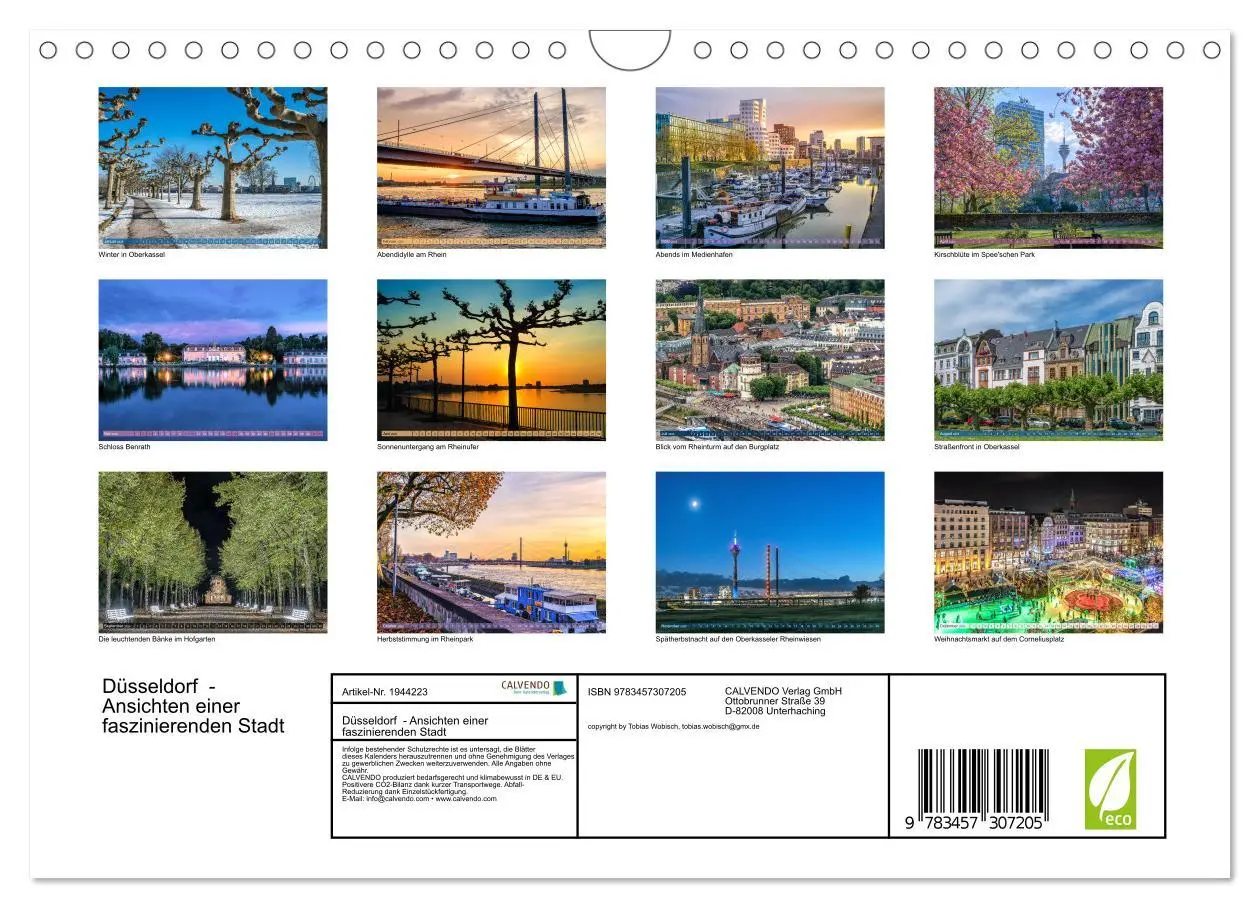 Bild: 9783457307205 | Düsseldorf - Ansichten einer faszinierenden Stadt (Wandkalender...