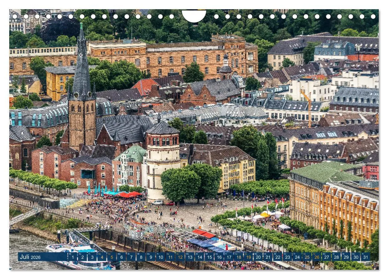 Bild: 9783457307205 | Düsseldorf - Ansichten einer faszinierenden Stadt (Wandkalender...