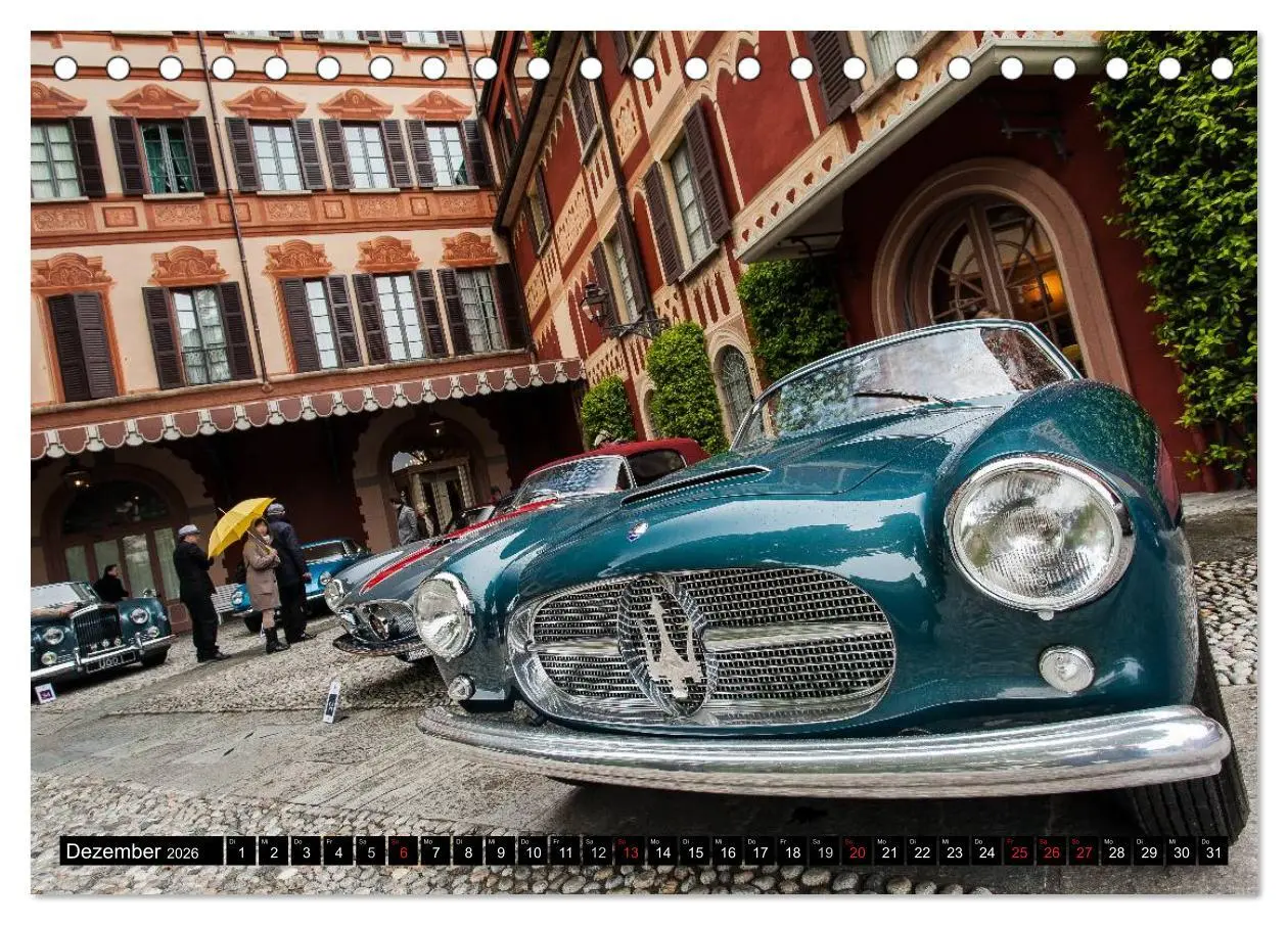 Bild: 9783516017205 | Die schönsten Oldtimer 2026 (Tischkalender 2026 DIN A5 quer),...