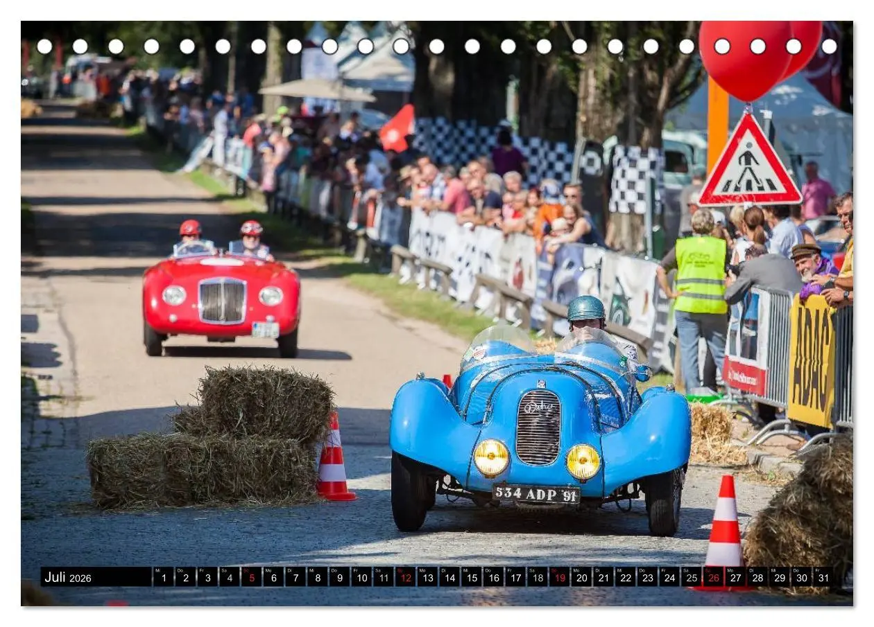 Bild: 9783516017205 | Die schönsten Oldtimer 2026 (Tischkalender 2026 DIN A5 quer),...