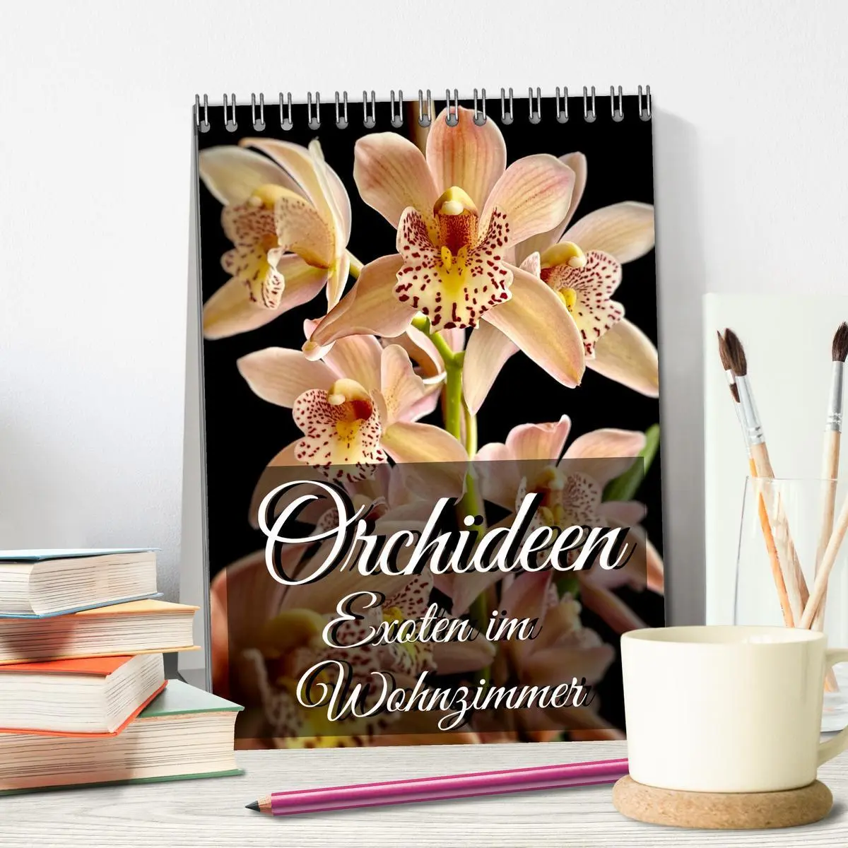 Bild: 9783516327205 | Orchideen - Exoten im Wohnzimmer (Tischkalender 2026 DIN A5 hoch),...
