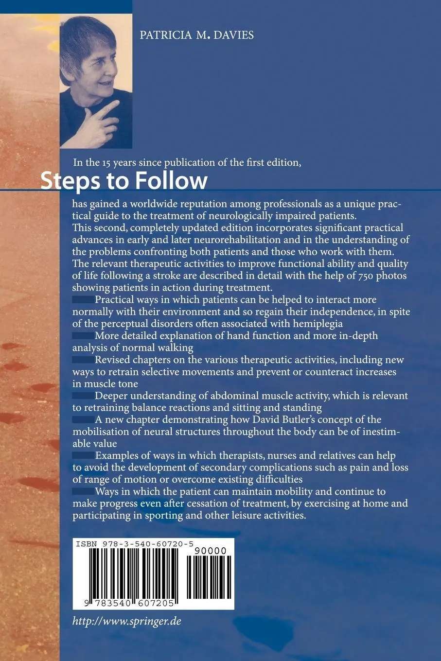 Rückseite: 9783540607205 | Steps to Follow | Patricia M. Davies | Taschenbuch | xxxii | Englisch