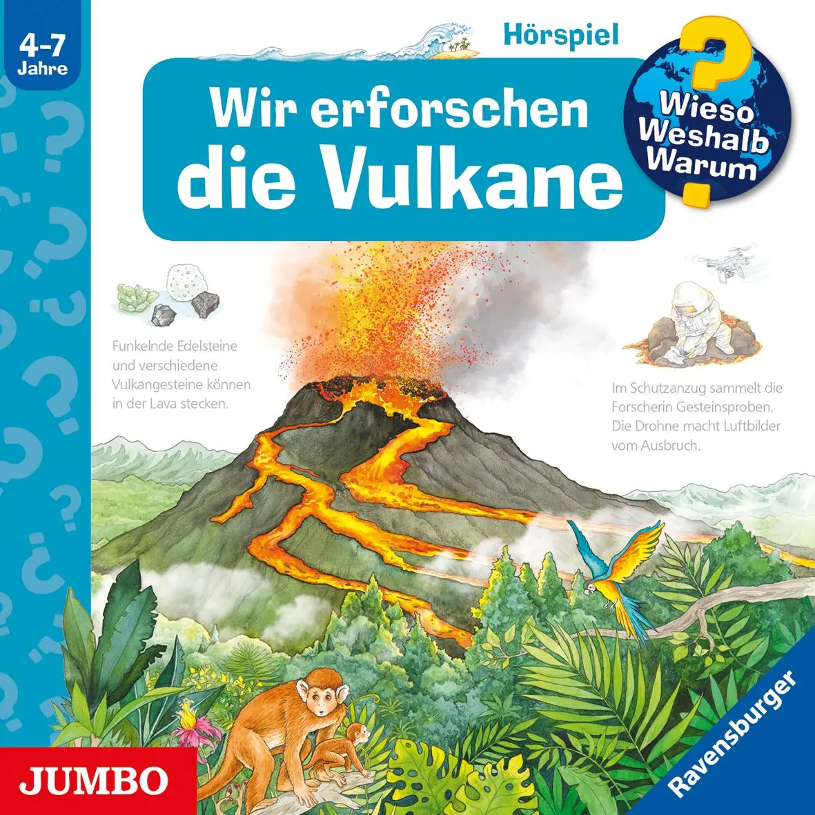 Wir erforschen die Vulkane