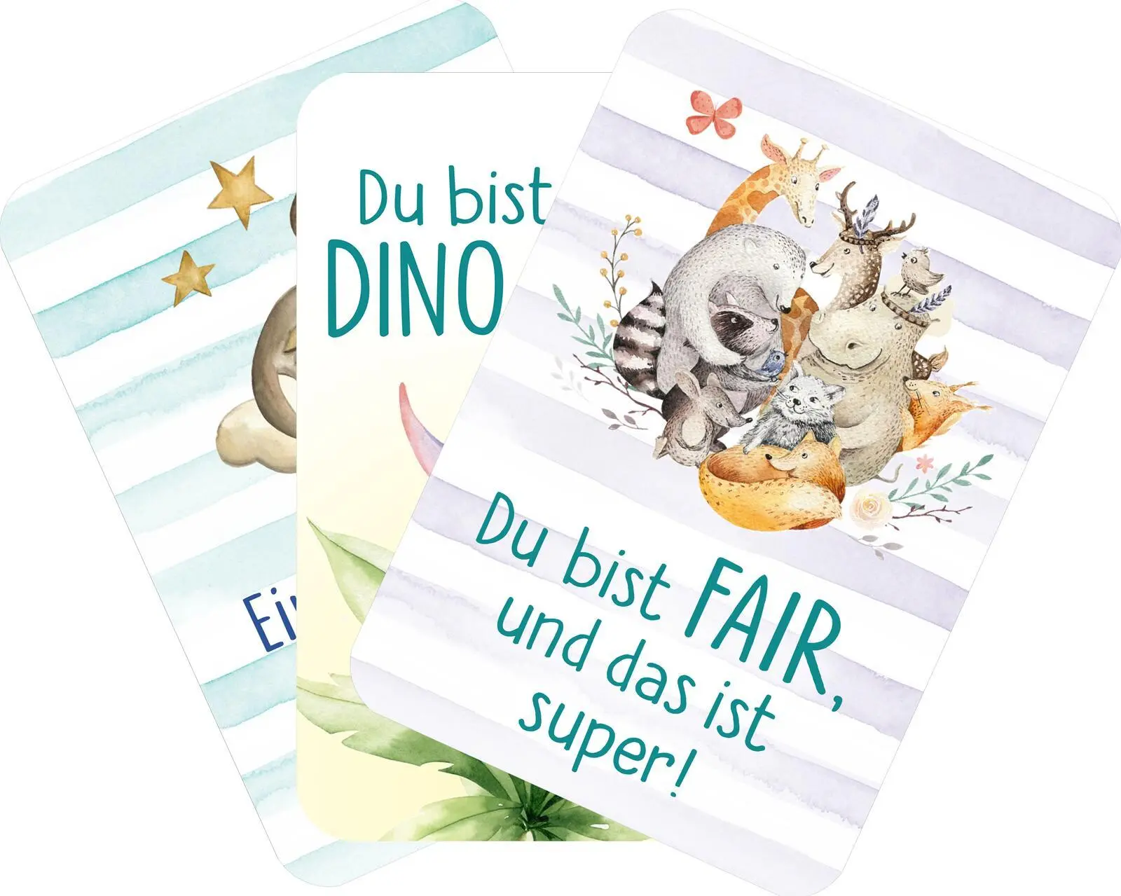 Bild: 9783845867205 | Mutmachkarten - Dino (Aquarelloptik) | Taschenbuch | 50 S. | Deutsch
