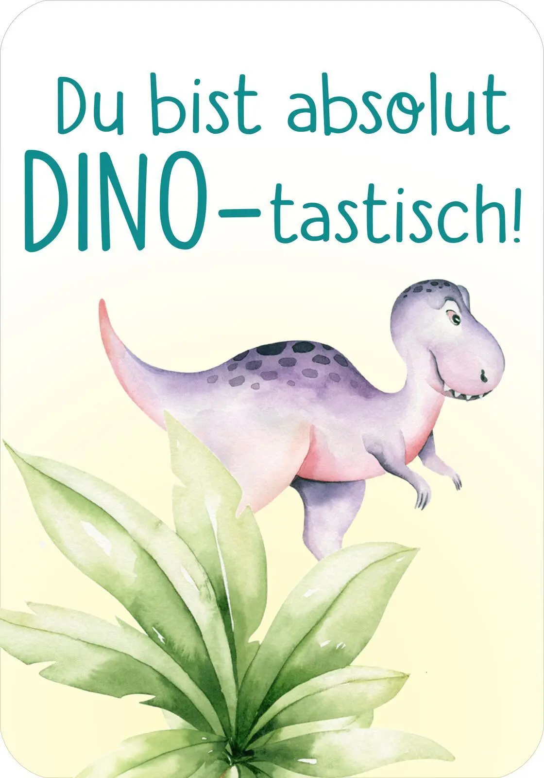 Bild: 9783845867205 | Mutmachkarten - Dino (Aquarelloptik) | Taschenbuch | 50 S. | Deutsch