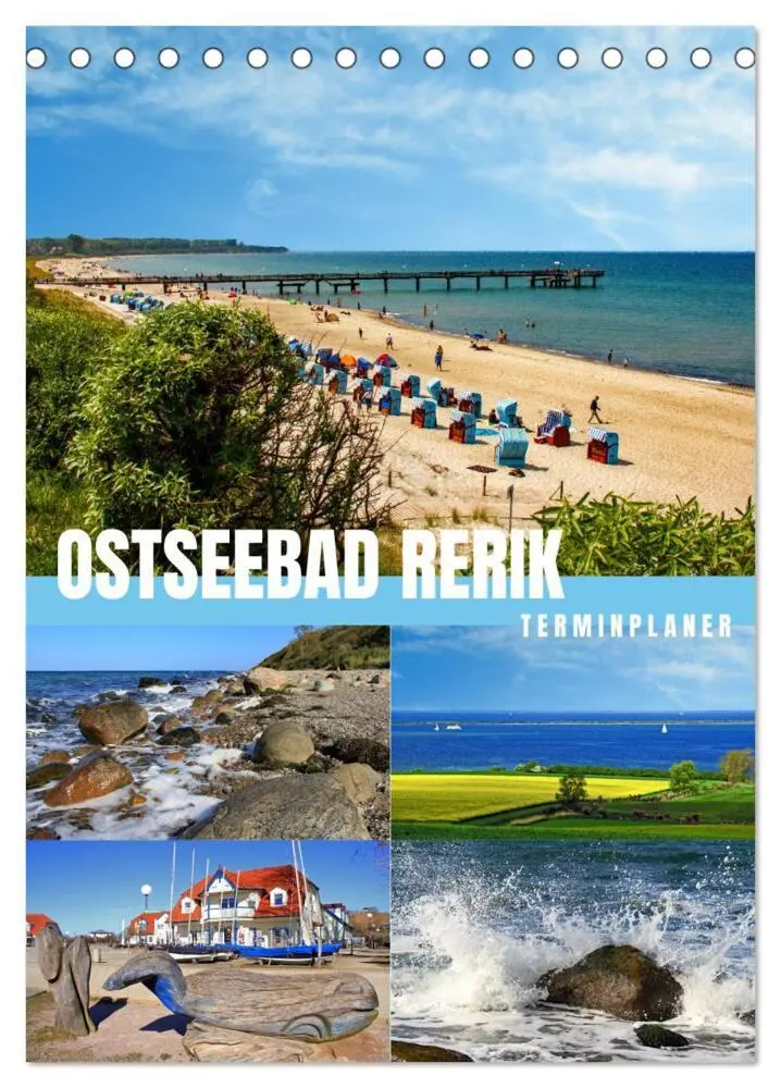 Cover: 9783383807305 | Ostseebad Rerik - Terminplaner (Tischkalender 2025 DIN A5 hoch),...