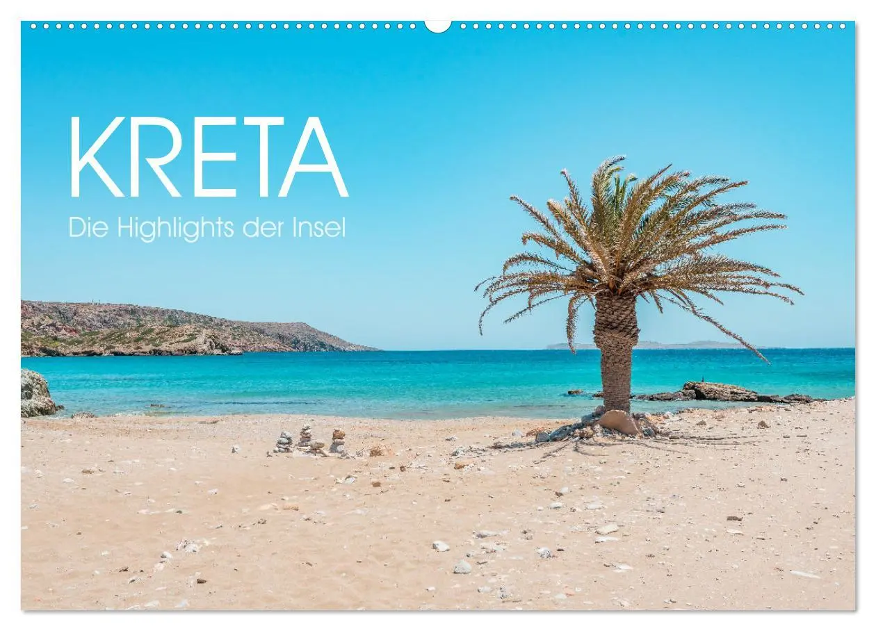 Cover: 9783457607305 | Kreta - Die Highlights der Insel (Wandkalender 2026 DIN A2 quer),...