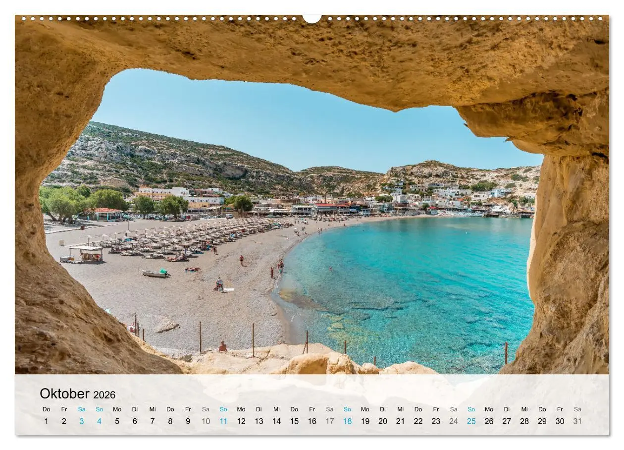 Bild: 9783457607305 | Kreta - Die Highlights der Insel (Wandkalender 2026 DIN A2 quer),...