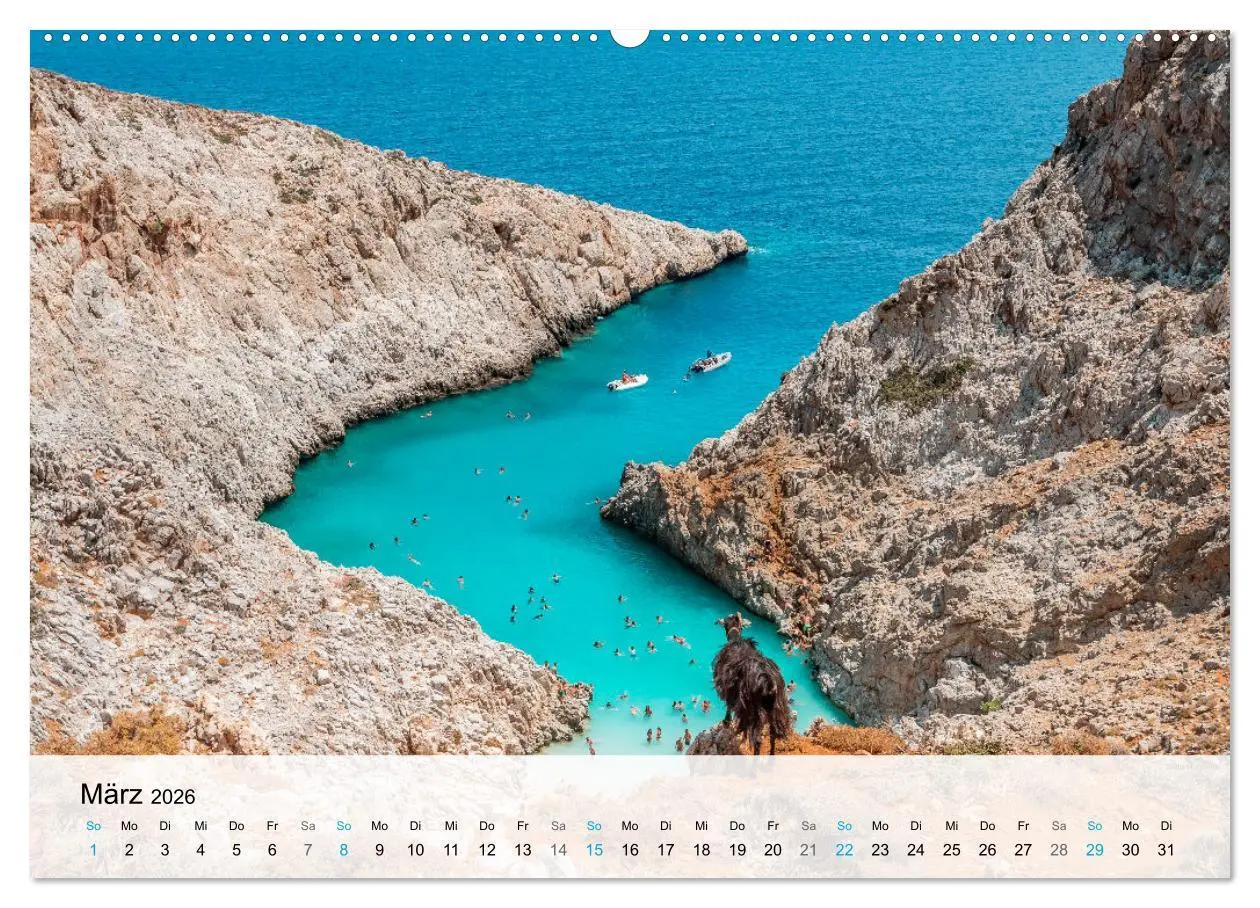 Bild: 9783457607305 | Kreta - Die Highlights der Insel (Wandkalender 2026 DIN A2 quer),...