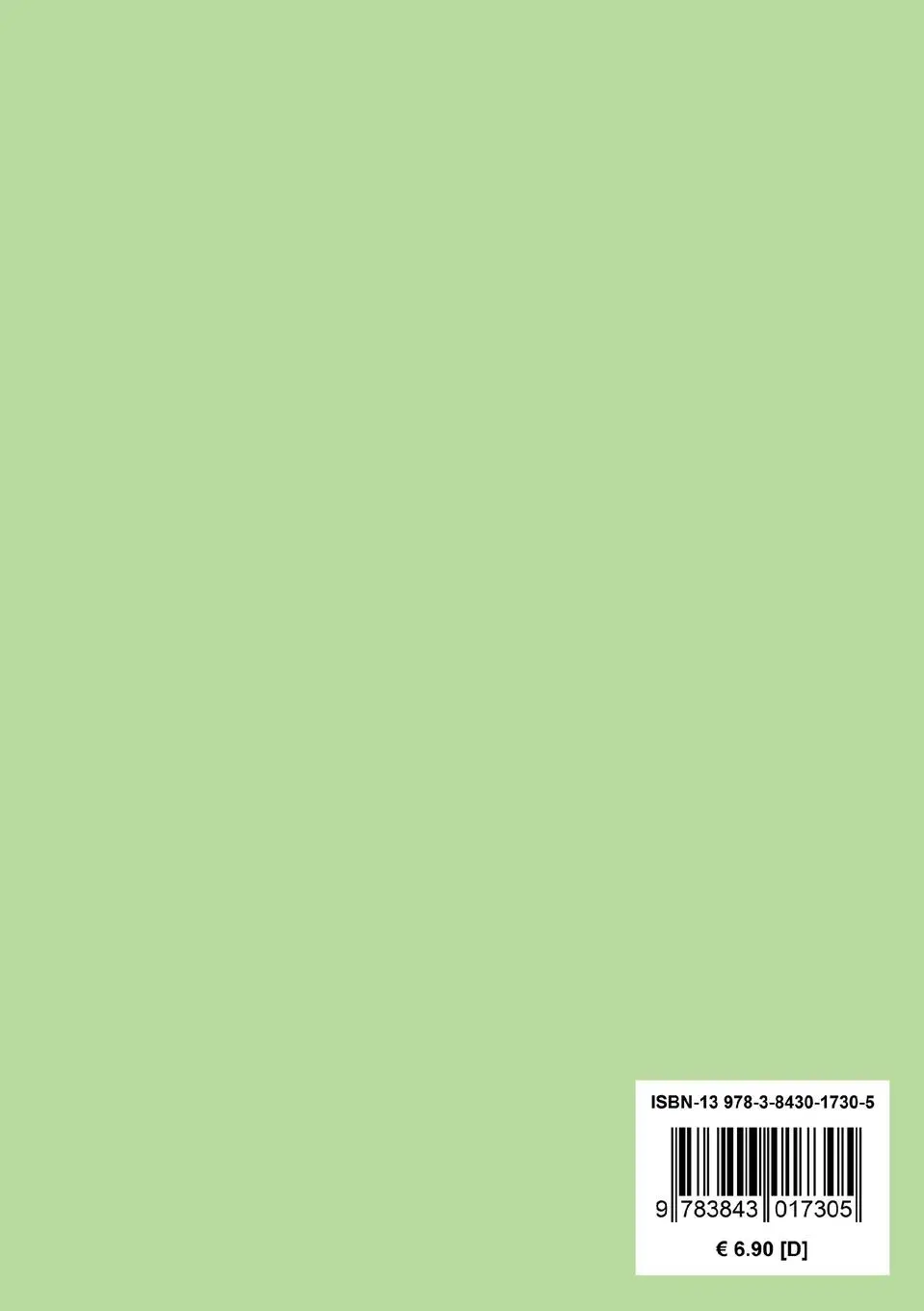 Rückseite: 9783843017305 | Die Wahlverwandtschaften | Ein Roman | Johann Wolfgang Goethe | Buch