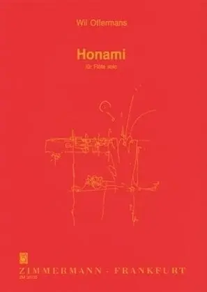 Cover: 9790010307305 | Honami | Flöte., Dt/engl/frz | Wil Offermans | Buch | 6 S. | Deutsch