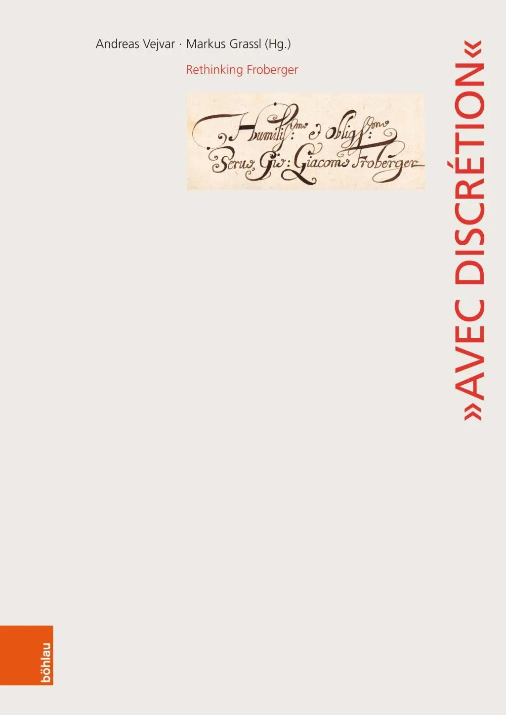 Cover: 9783205207405 | 'Avec discrétion' | Markus Grassl | Buch | 544 S. | Italienisch | 2018