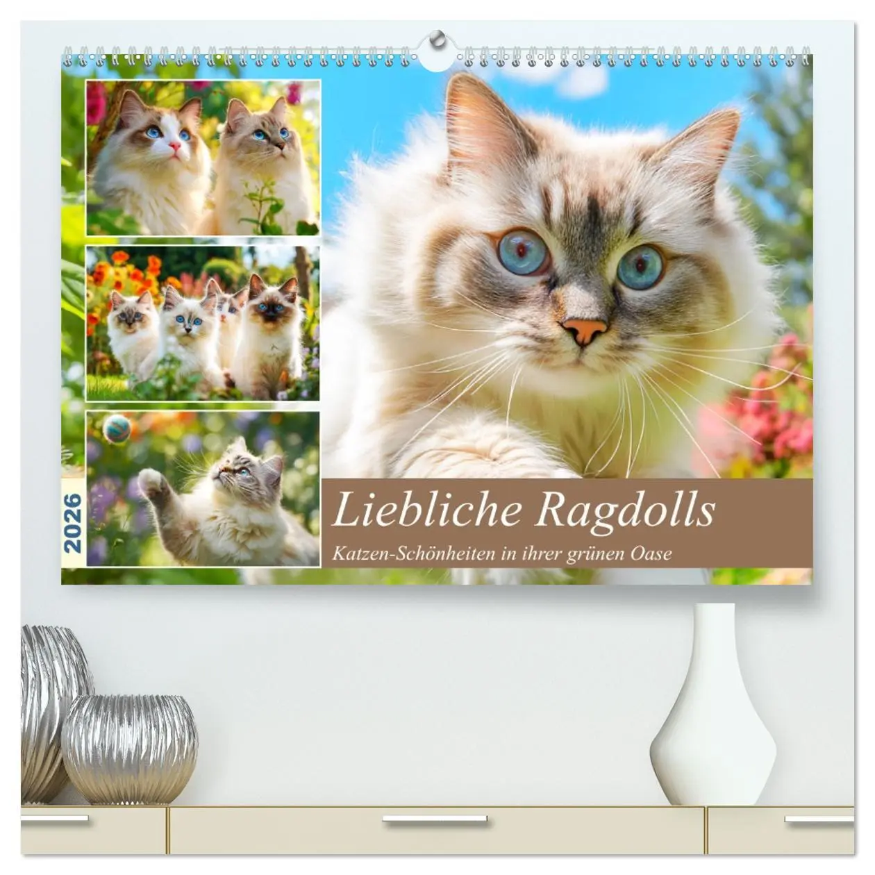 Cover: 9783516097405 | Liebliche Ragdolls. Katzen-Schönheiten in ihrer grünen Oase...