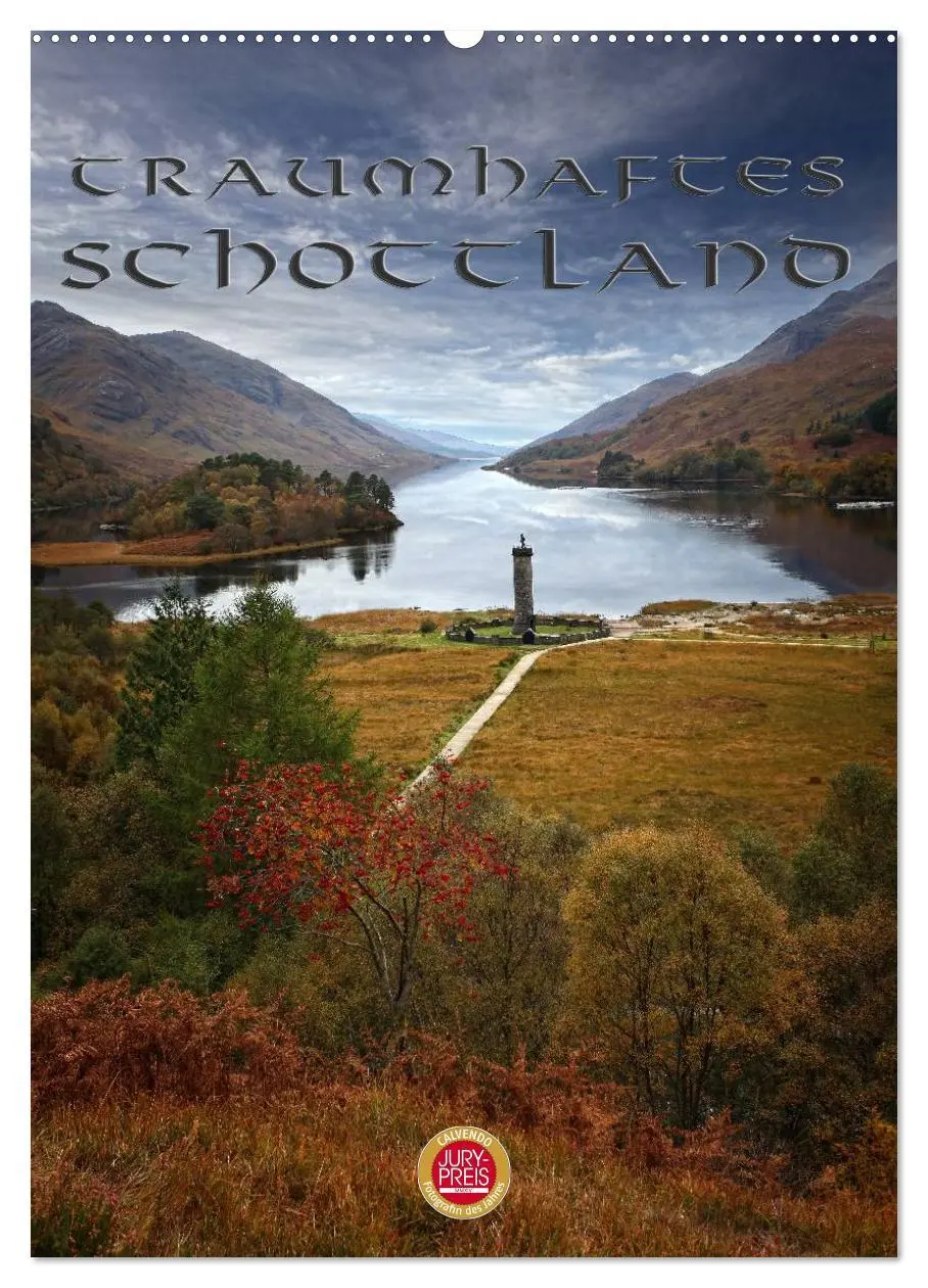 Cover: 9783516477405 | Traumhaftes Schottland (Wandkalender 2026 DIN A2 hoch), CALVENDO...