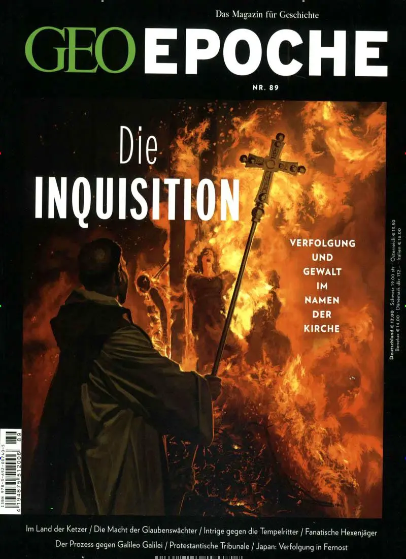 Cover: 9783652007405 | GEO Epoche 89/2018 - Die Inquisition | Michael Schaper | Broschüre