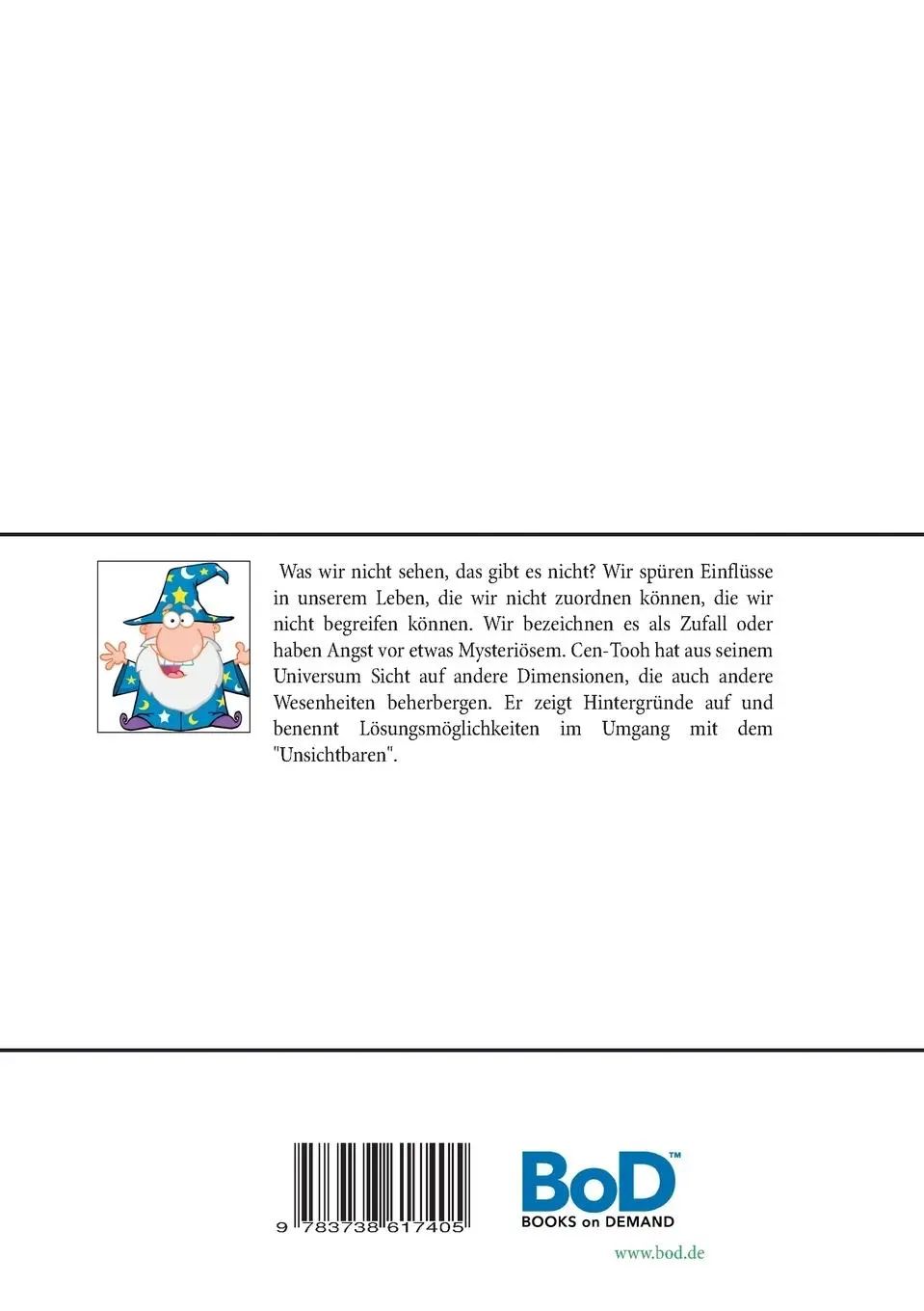 Rückseite: 9783738617405 | ConnectDoor - Zugang zu außergewöhnlichen Dimensionen | Taschenbuch