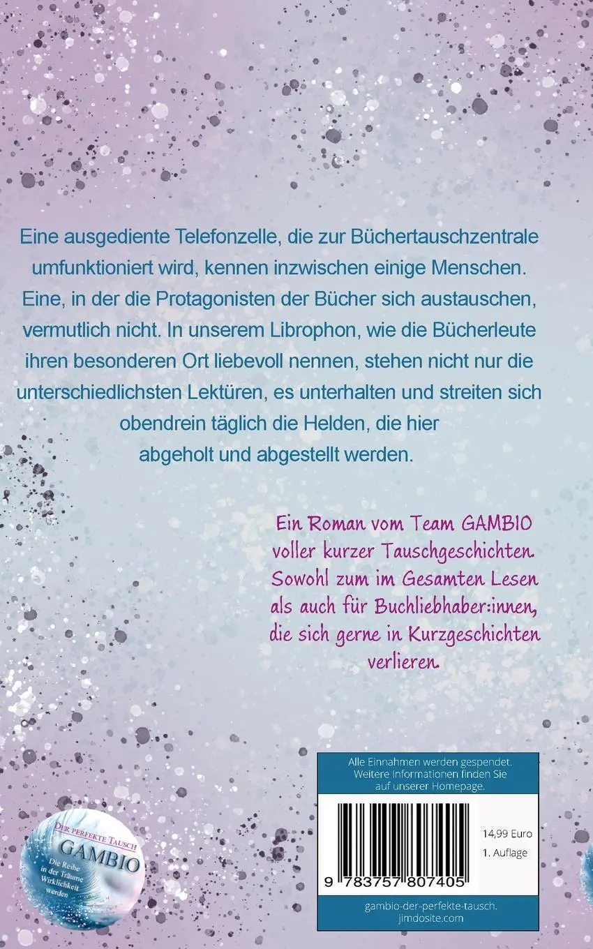 Rückseite: 9783757807405 | Gambio - Der perfekte Tausch | Sina Land | Taschenbuch | 332 S. | 2023
