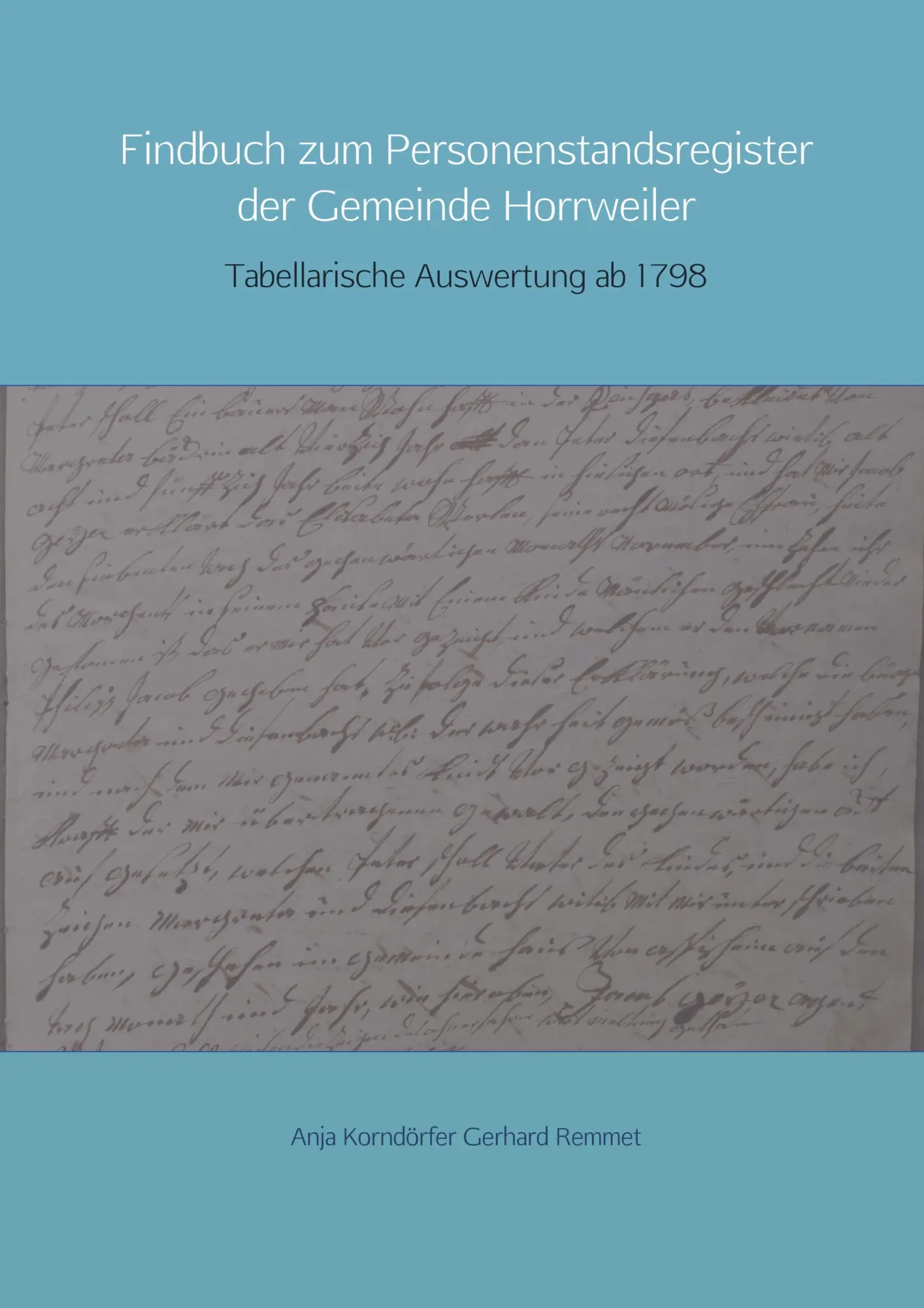 Cover: 9789463867405 | Findbuch zum Personenstandsregister der Gemeinde Horrweiler | Buch