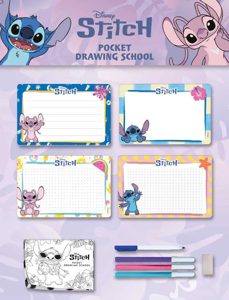 Bild: 8008324117505 | Stitch Malschule Taschnegröße | In Kartonschachtel | 117505 | Deutsch