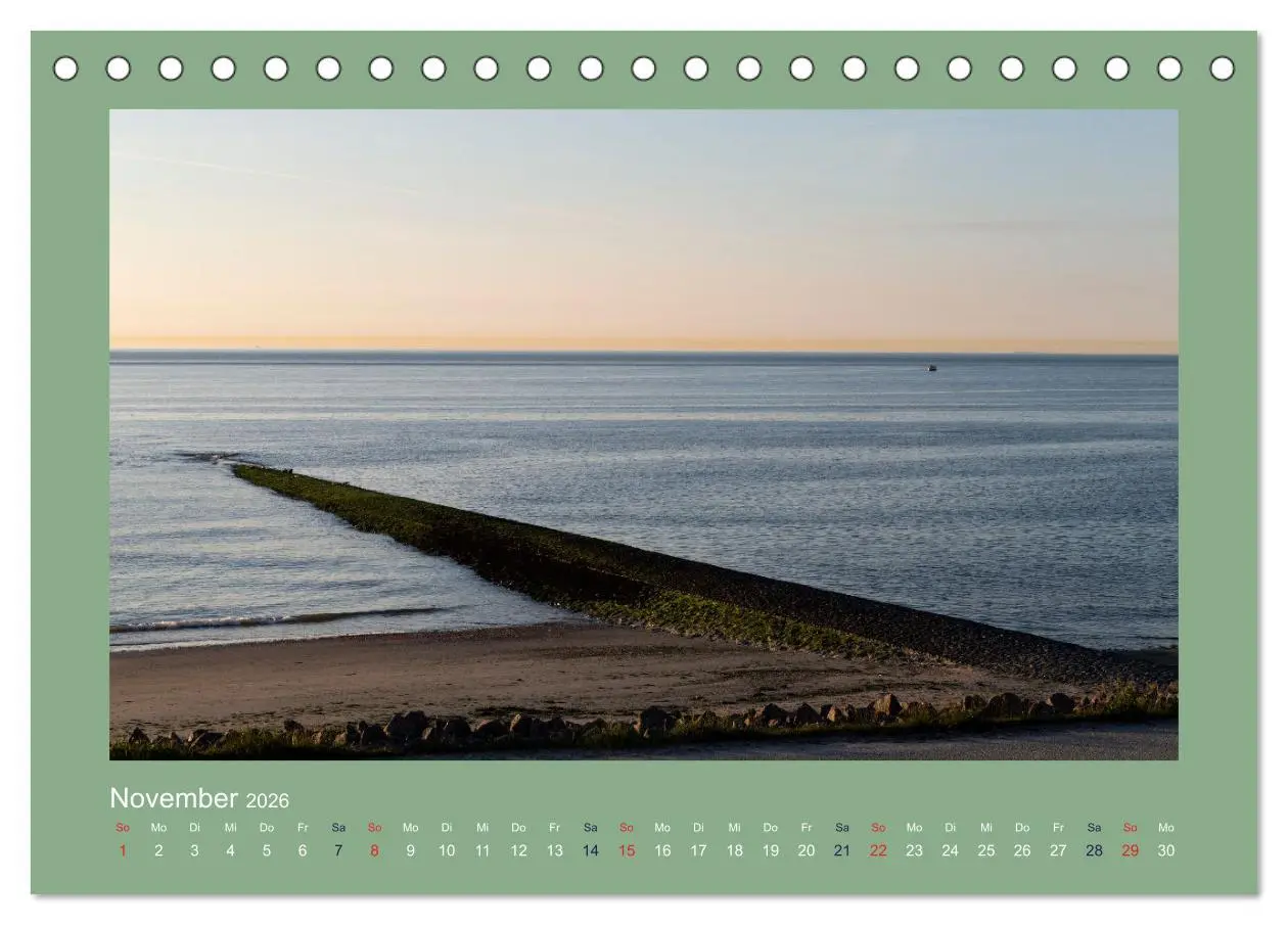 Bild: 9783457447505 | Baltrum - Das Dornröschen der Ostfriesischen Inseln (Tischkalender...