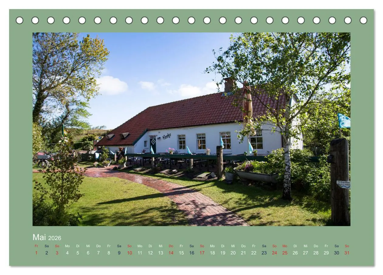 Bild: 9783457447505 | Baltrum - Das Dornröschen der Ostfriesischen Inseln (Tischkalender...