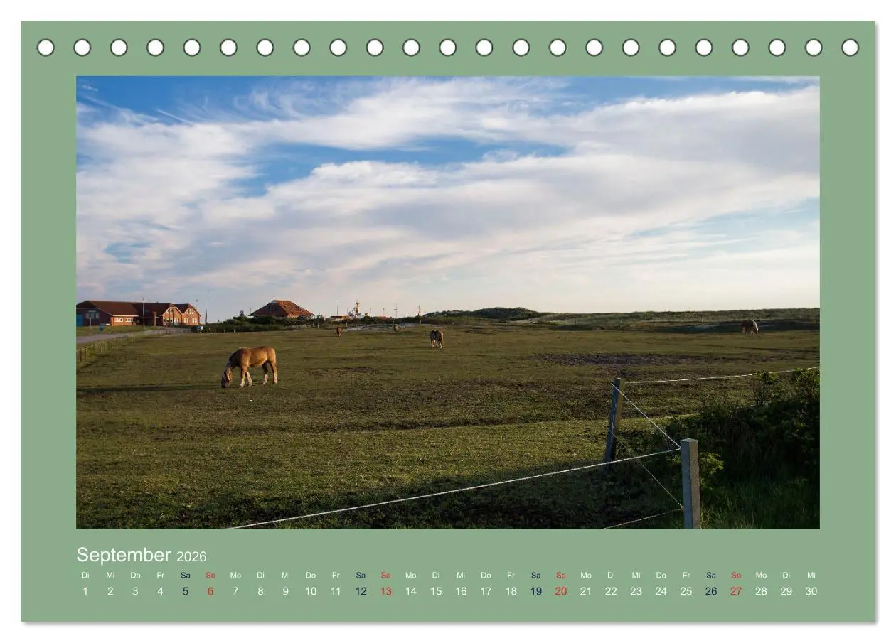 Bild: 9783457447505 | Baltrum - Das Dornröschen der Ostfriesischen Inseln (Tischkalender...